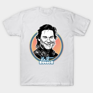 Kurt Russell /// Retro Style Fan Art Design T-Shirt